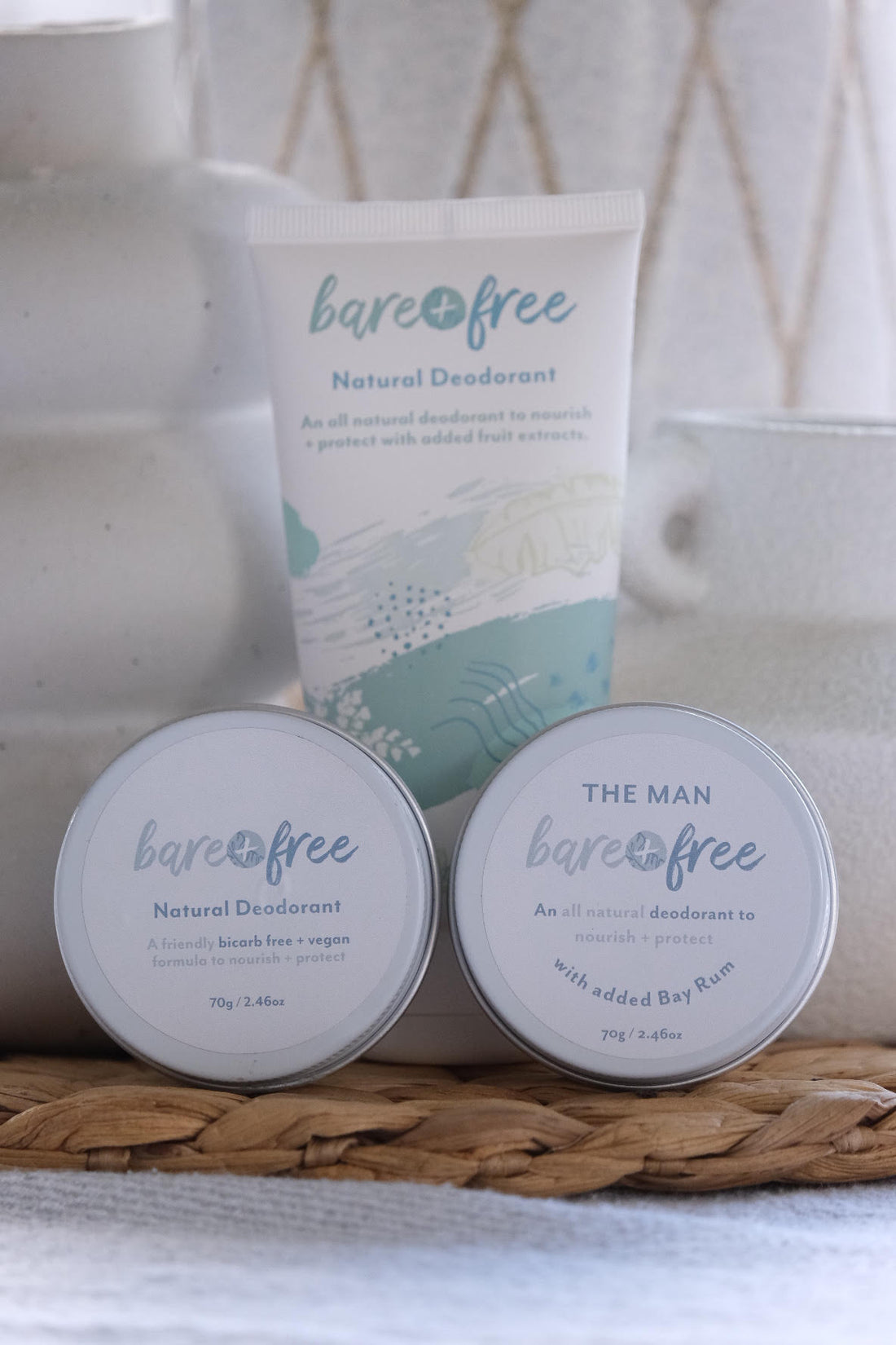 Bicarb free natural deodorant