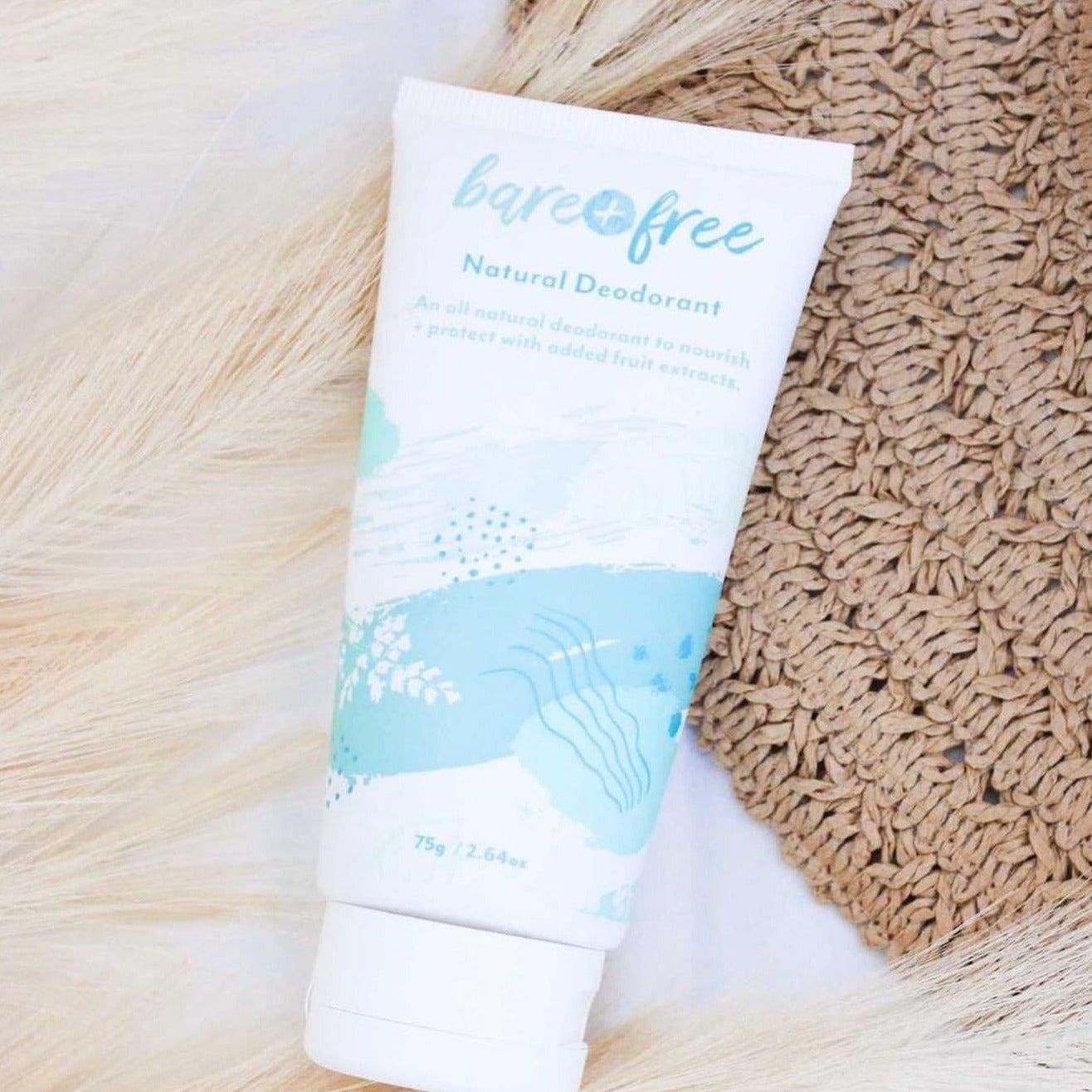 Effective Natural deodorant tubes in Original scent by Bare + Free Australia