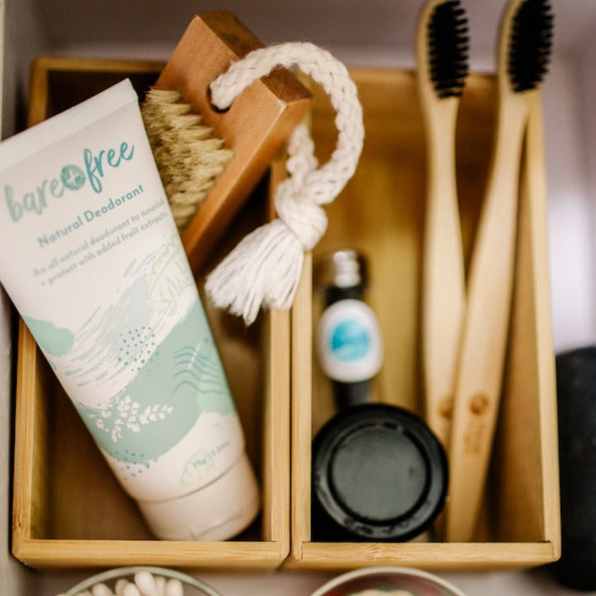 Effective Natural deodorant tubes in Original scent by Bare + Free Australia